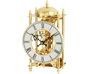AMS 1183 Horloge de table en laiton, mécanique, 14 jours, sonnerie à la cloche