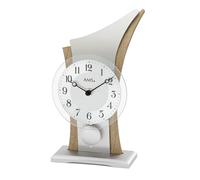AMS Horloge de table moderne à quartz, fonctionnant sur piles - Modern Style Horloge de table à quartz 26cm- 1139