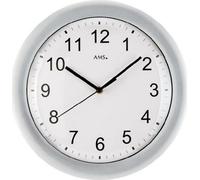 AMS Horloge murale radio, mouvement radio, D30x4cm, 5933