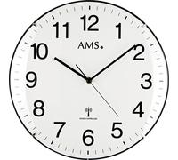 AMS Horloge murale radio, mouvement radio, D32x5cm, 5960