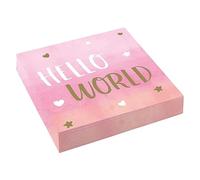 amscan 16 serviettes Oh Baby Girl