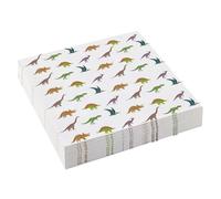 Lot de 20 serviettes en papier 25 x 25cm Dino - Joyeux Dinosaure - Happy Dinosaure - Amscan