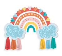 Amscan 244071 Décoration murale en papier arc-en-ciel 41,9 x 68,5 cm