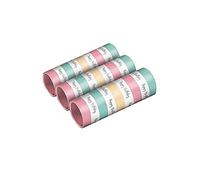 guirlandes Happy Birthday 4 mètres papier pastel 3 pièces