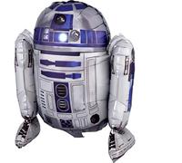 amscan 3819101 Ballon en Aluminium Sitter Star Wars R2-D2 - Dimensions : Environ 38 x 45 cm