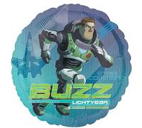 Amscan 4473375 - Ballon rond Buzz Lightyear en aluminium pour fête d'anniversaire pour enfants 43cm