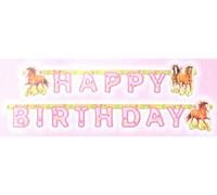 Amscan - 551265 - Guirlande Happy Birthday Chevaux - 180 x 15 cm