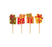 amscan - 551707-8 Bougies avec Mini Figurine Happy Birthday
