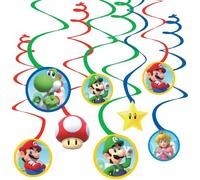amscan 671554 Super Mario Décorations Tourbillon