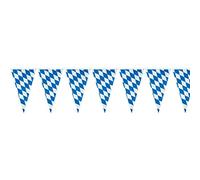 Amscan - 8829 - Guirlande Fanions Fête de La Bière - 400 x 26 cm, Bleu