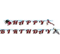 Amscan Guirlande 9902879 Lettre Happy Birthday – Multicolore