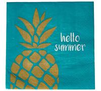 Amscan 9903310 20 Serviettes Ananas Vibes 33X