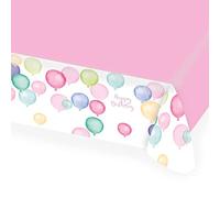 Amscan nappe Happy Birthday 115 x 175 cm pastel sur papier Roze G