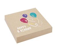 amscan 9904392 Lot de 20 Serviettes My Birthday Party