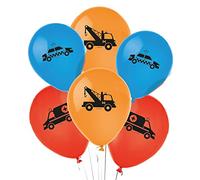 Amscan 9906590 - Ballons en latex sur la route - Lot de 6 ballons