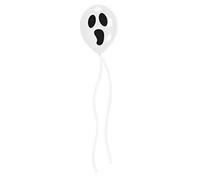 Amscan 9907473 - Ballons en latex avec rubans, 3 pièces, DIY décoration d'Halloween, fête horreur, fête à thème