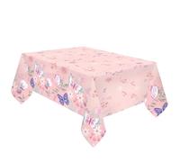 amscan 9909724 Nappe en Papier Motif Papillons 120 x 180 cm
