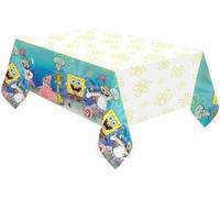 Amscan 9913550 - Nappe en Papier pour fête d'anniversaire pour Enfants Bob l'éponge 120 x 180 cm