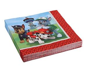 Amscan - 999134-20 Serviettes Paw Patrol
