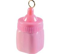 Amscan Adorable Poids pour biberon Rose - 82,2 g (Lot de 1) - Durable et Facile à Utiliser - Parfait pour Toutes Les Occasions festives