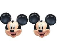 Amscan Anagram 4097801 - Ballon Disney Mickey Mouse pour toujours - 63,5 cm Multicolore (Lot de 2)