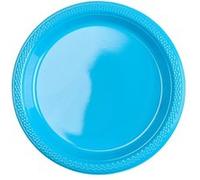 Amscan assiettes de fête bleu clair 17,7 cm 10 pièces Lichtblauw G
