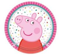 Amscan assiettes de fête Peppa Pig 18 cm 8 pièces Multicolor