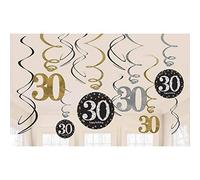 Amscan Assiettes en Carton, Aluminium, Multicolore, 30
