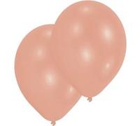 Amscan ballons 27,5 cm or rose 10 pièces Roze G