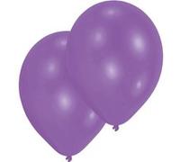 Amscan ballons 27,5 cm violet métallique 10 pièces Paars G