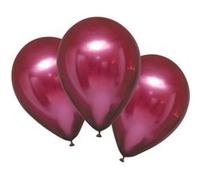 Amscan ballons métalliques 27,5 cm latex rouge 6 pièces Rood