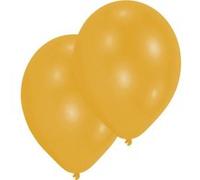 Amscan ballons or 27,5 cm 25 pièces Goud