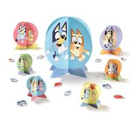 amscan-Bluey Kit de centre de table - 33 cm | Multicolore | 1 pièce, 283068