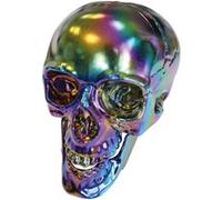 Amscan crâne décoratif 33 cm plastique violet Paars G