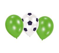 Amscan Europe Gmbh 6 Ballons Latex - Kicker Party Multicolore