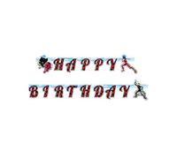 Amscan Europe Gmbh Guirlande Lettre " Happy Birthday" "Miraculous Multicolore