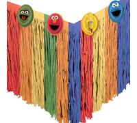 amscan- Everyday Sesame Street Jupe de Table - 74 cm x 25 cm | Multicolore | 1 pièce, 5728251
