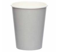 amscan-Gobelets en Carton Gris, 9915403-215-66