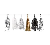 Amscan International 9902279 Garlandgolden Wishes drapé Guirlande