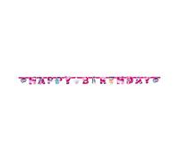Amscan International 9902514 Banner-Ill Letter-licensedmlp 2017 Bannière