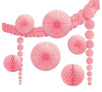Amscan Kit de décoration, Rose Clair