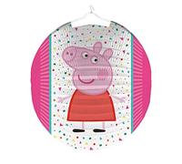 Amscan Lampion Peppa Pig 9907262 - en Papier - 25 cm - Décoration pour Anniversaire d'enfant