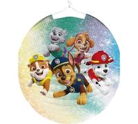 amscan Lanterne en Papier Paw Patrol 25 cm, Multicolore, Taille Unique