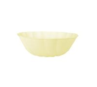 amscan - Lot de 6 bols ronds Vert Decor, 14,8 cm, jaune,Vaisselle de fête en matières premières Rapidement renouvelables, pour Les Anniversaires, Les barbecues, Les jubilés, etc.