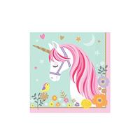 amscan Magical Unicorn Luncheon Napkins 33cm /16