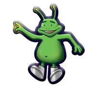 Amscan- Minions Grand Ballon en Aluminium Supershape pour fête d'anniversaire pour Enfants Alien 67cm x 75cm, 4629375, Multicolore