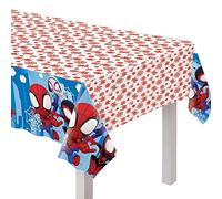 amscan Nappe de fête en Plastique Spidey & Friends - 137,2 x 243,8 cm | Multicolore | Lot de 1