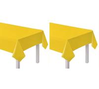 amscan-Nappe en Papier Jaune, 9915404-205 (Lot de 2)