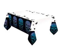 amscan Nappe Halloween Boneshine Fièvre Halloween Crâne Violet 1,2 m x 1,8 m 9907409