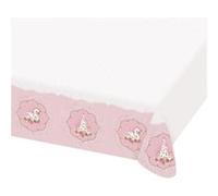 Amscan nappe princesse 180 x 120 cm papier rose/blanc Roze G